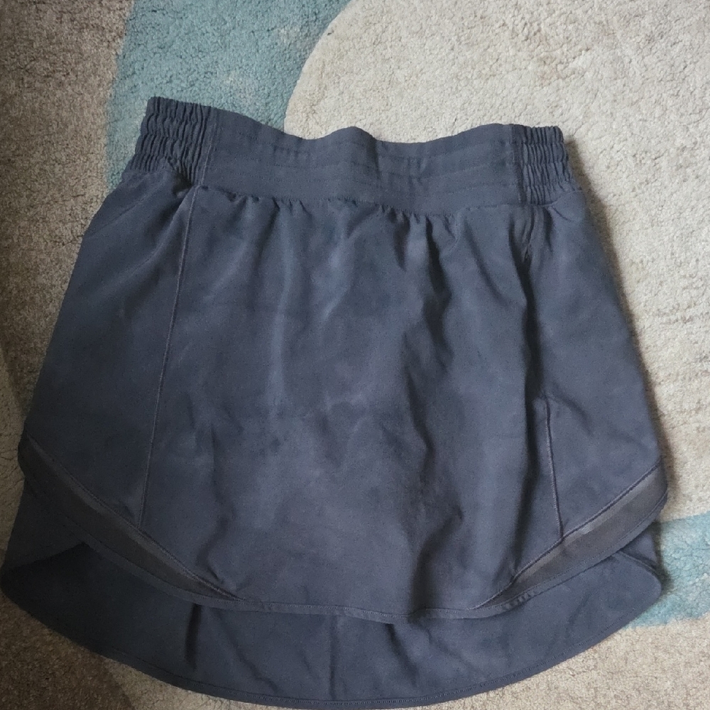 lululemon athletica Dark Gray Mini Skirt